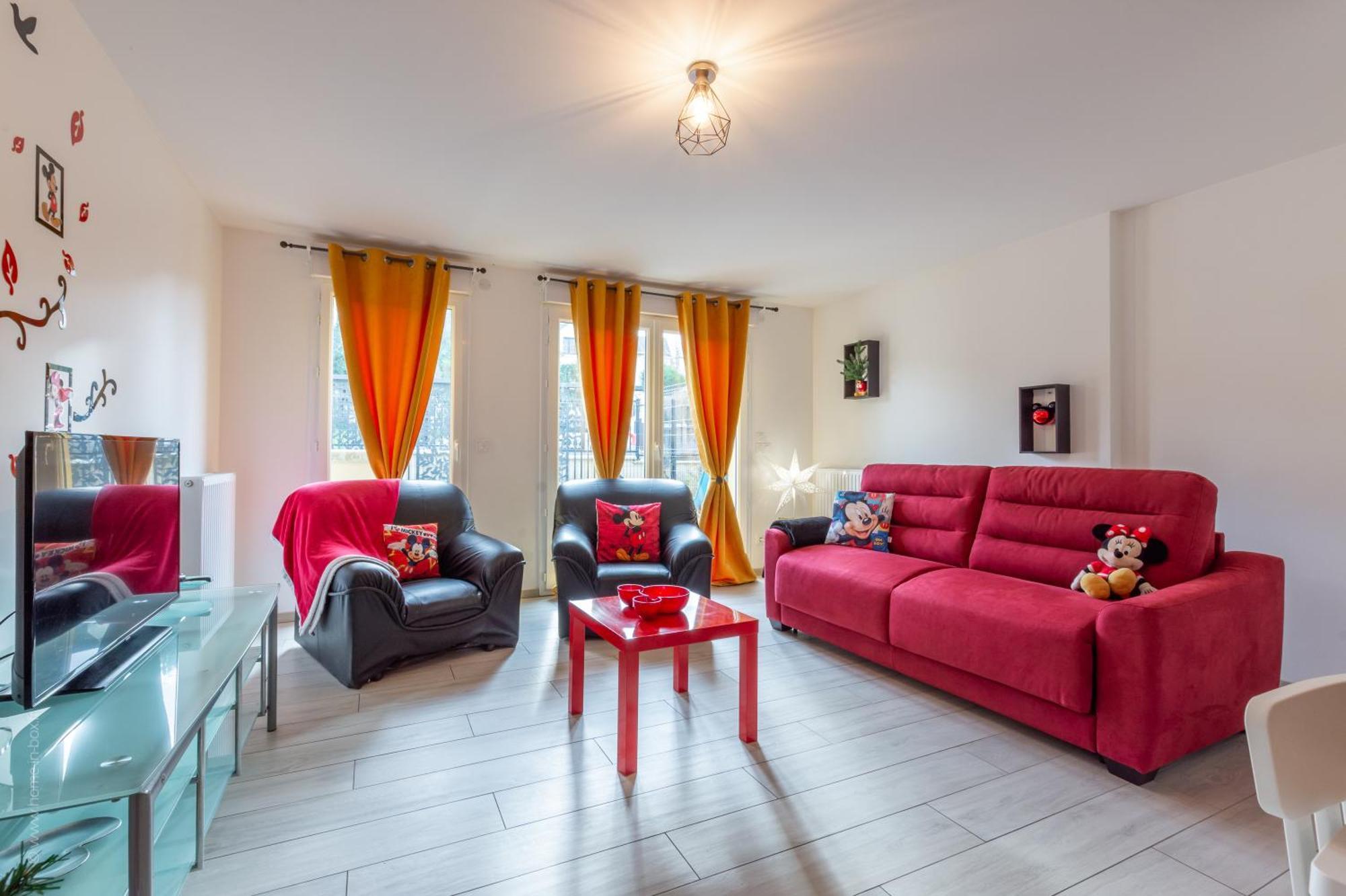 Bienvenue Chez Mickey ! Appartement Montévrain Buitenkant foto